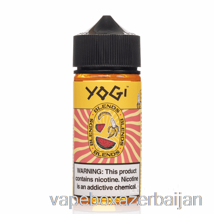 Vape Baku Banana Watermelon Ice - Yogi Blends - 100mL 0mg